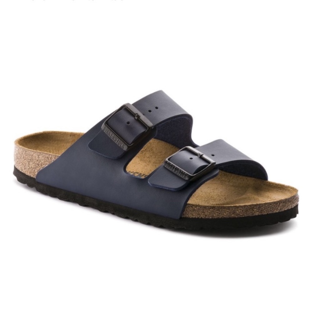 Birkenstock arizona birko-flor sandals in blue - Picture 12 of 12